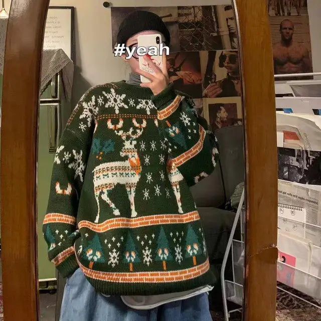 Ugly Christmas Sweatshirt for Couples