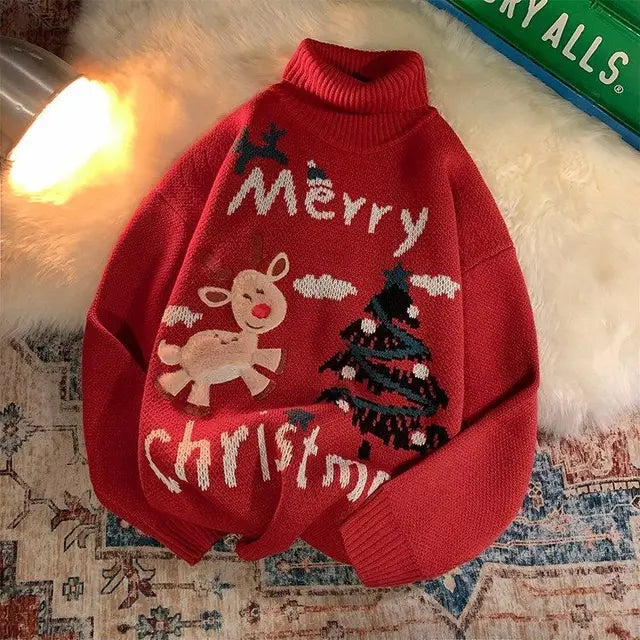 Ugly Christmas Sweatshirt for Couples