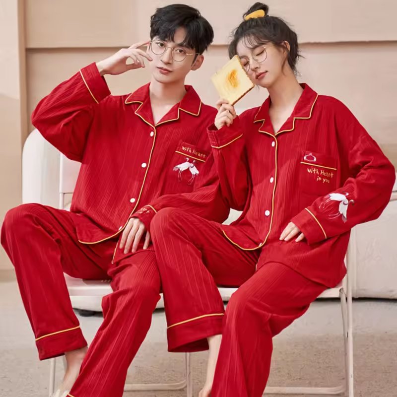 Valentine Couple Pajamas