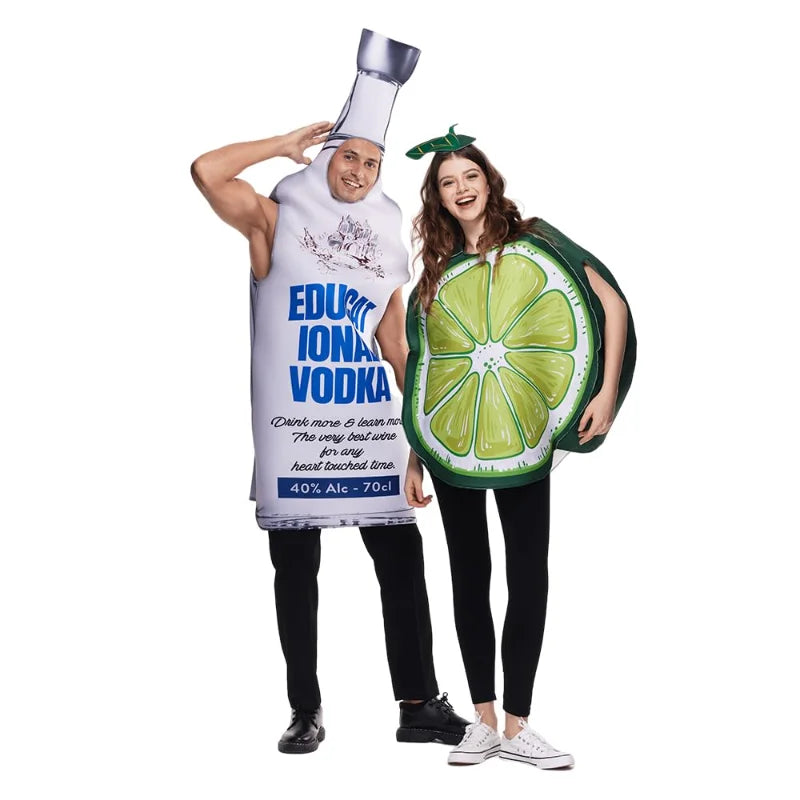 Vodka and Lime Halloween Couple Costumes