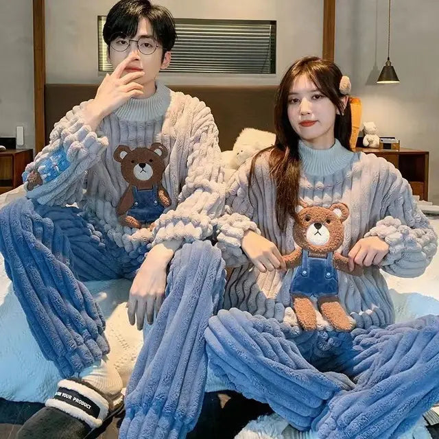 Warm Couple Pajamas