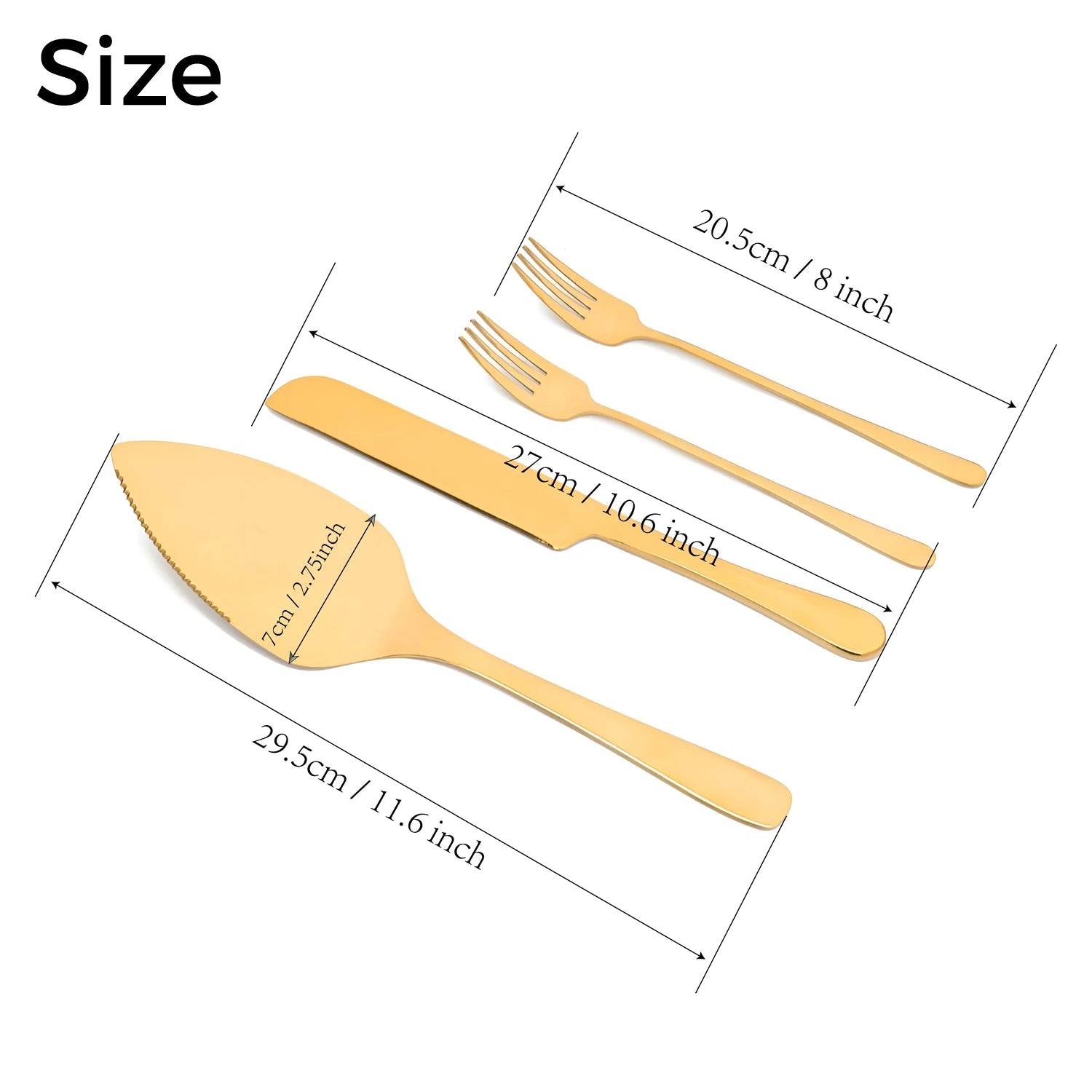 Wedding Cake Cutting Set