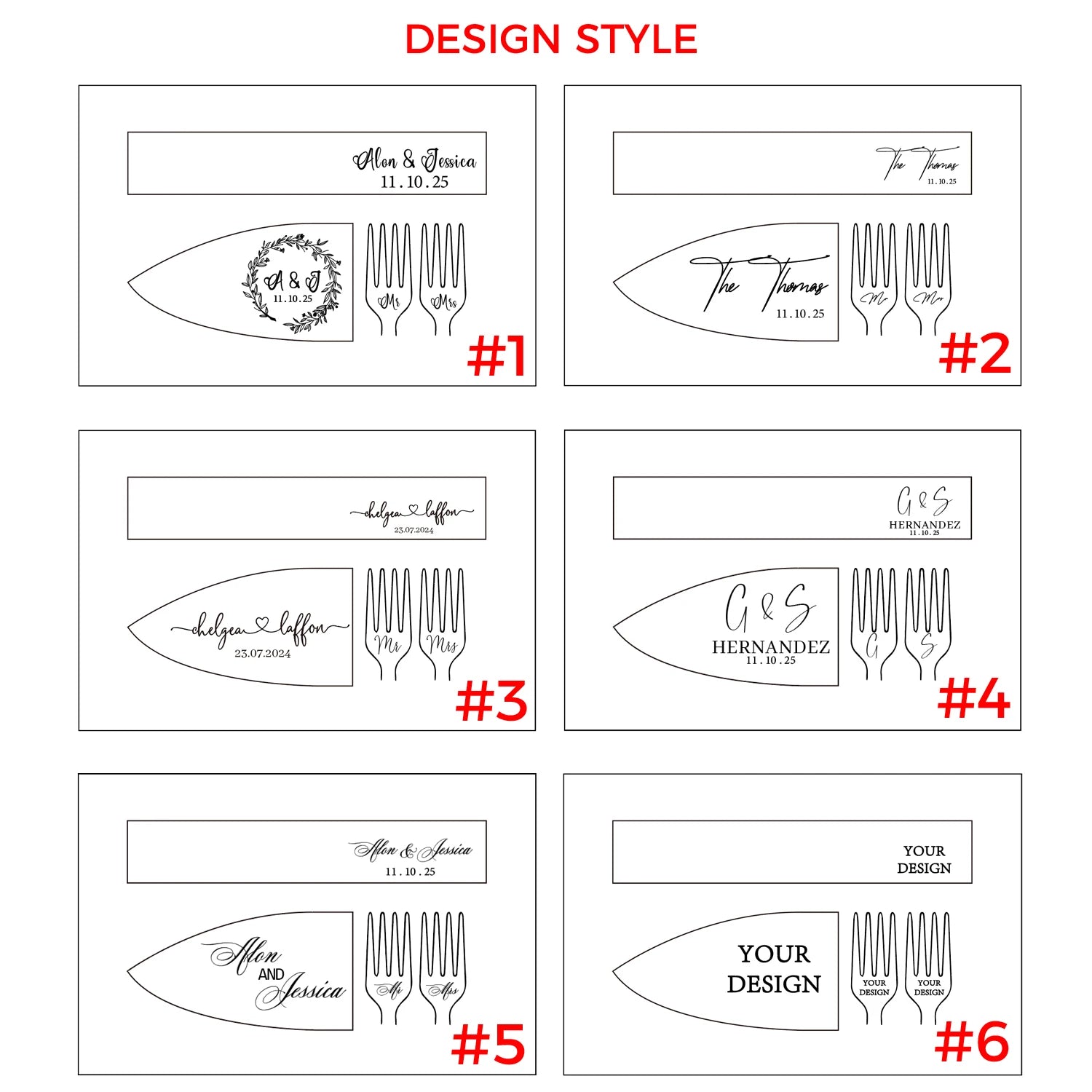 Wedding Cake Cutting Set