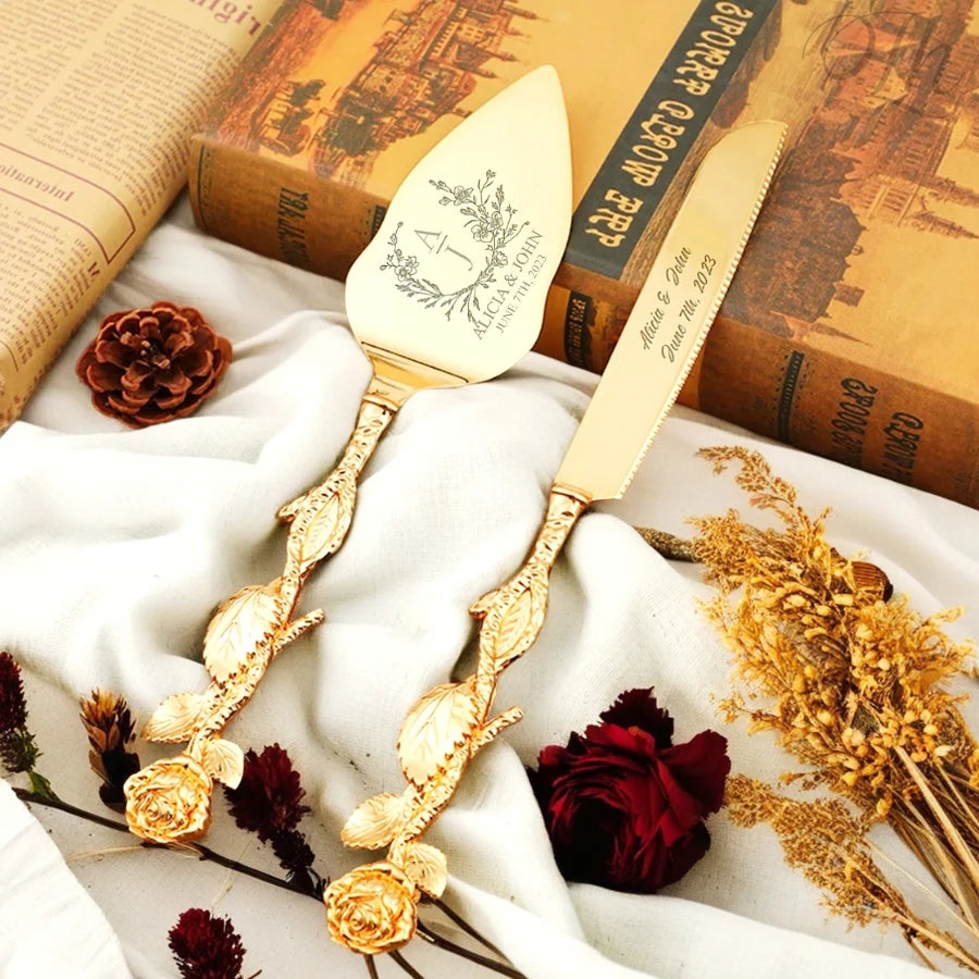 Wedding Cake Knife Set