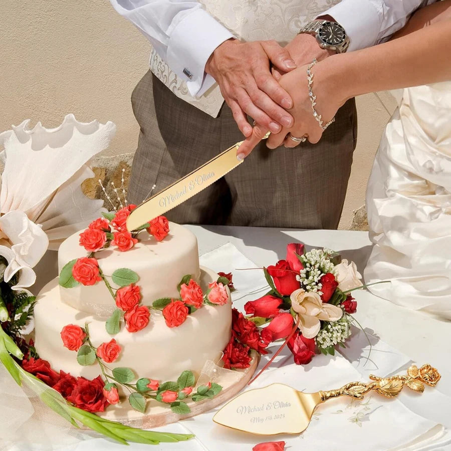 Wedding Cake Knife Set