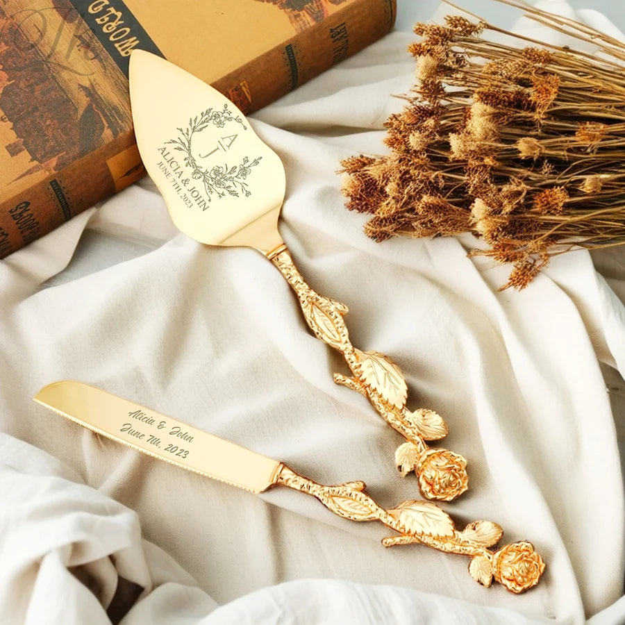 Wedding Cake Knife Set