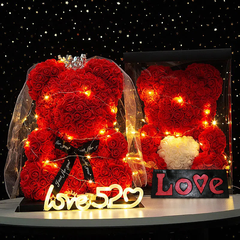 couple jewels rose bear