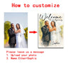 Welcome to our Beginning Wedding Sign