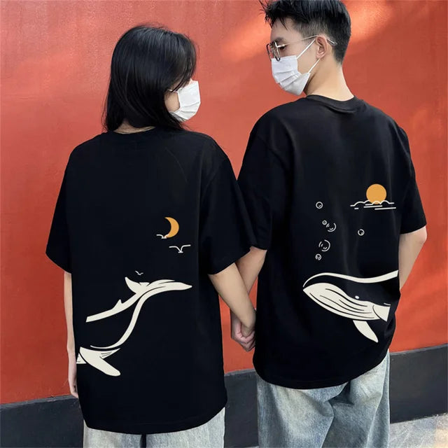 Whale Couple Shirts