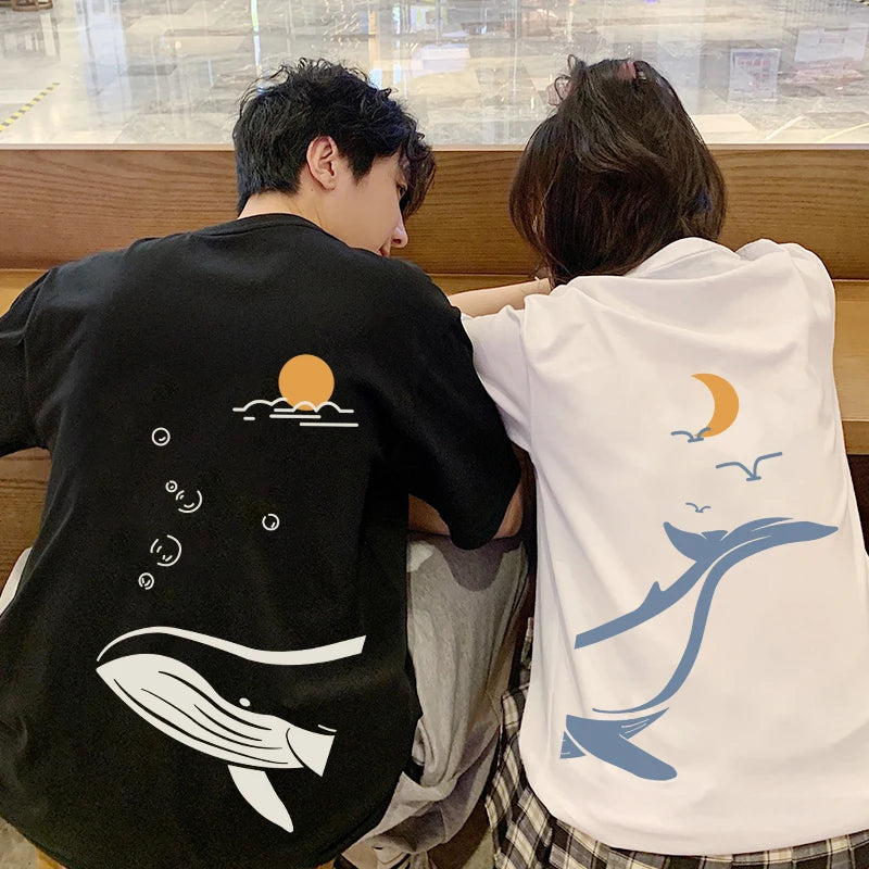 Whale Couple Shirts