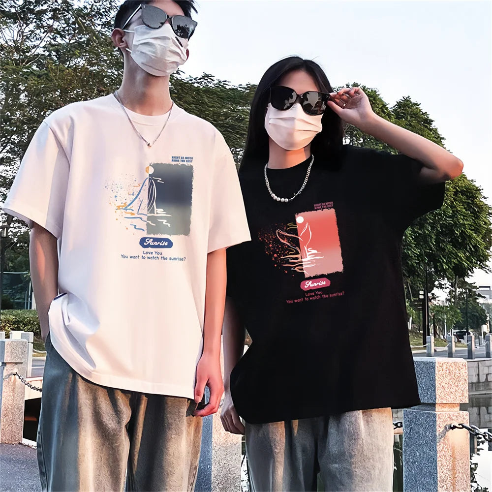 Whale Cute Couple Shirts