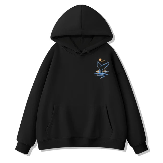 Whale Matching hoodies for Couples
