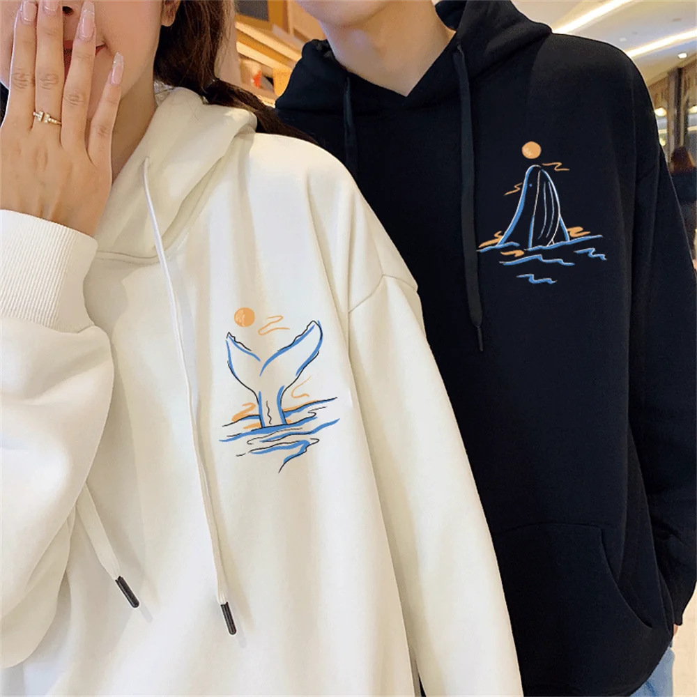Whale Matching hoodies for Couples