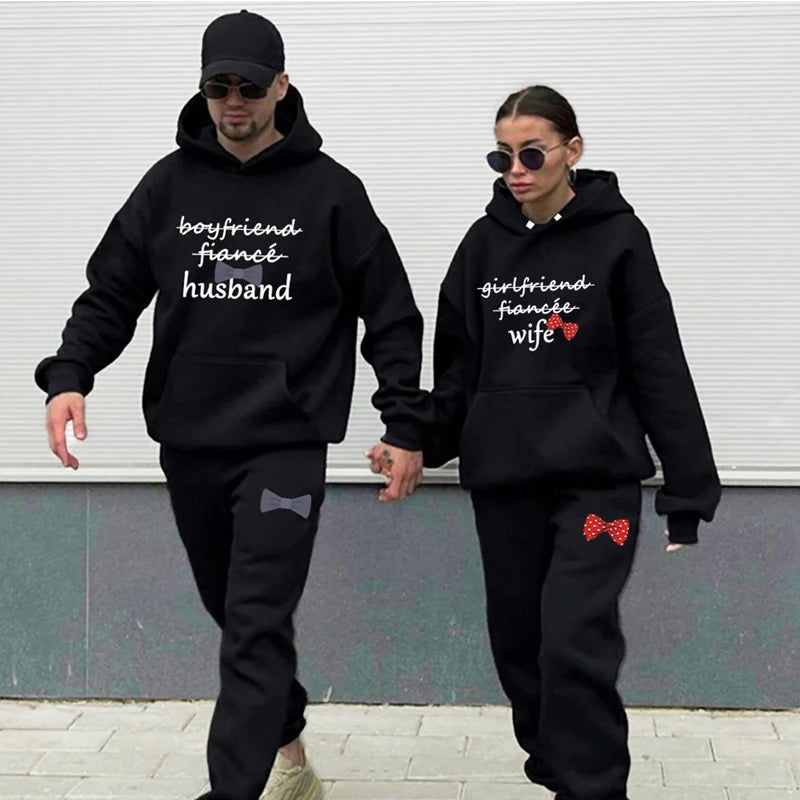 His and her jogger set hotsell