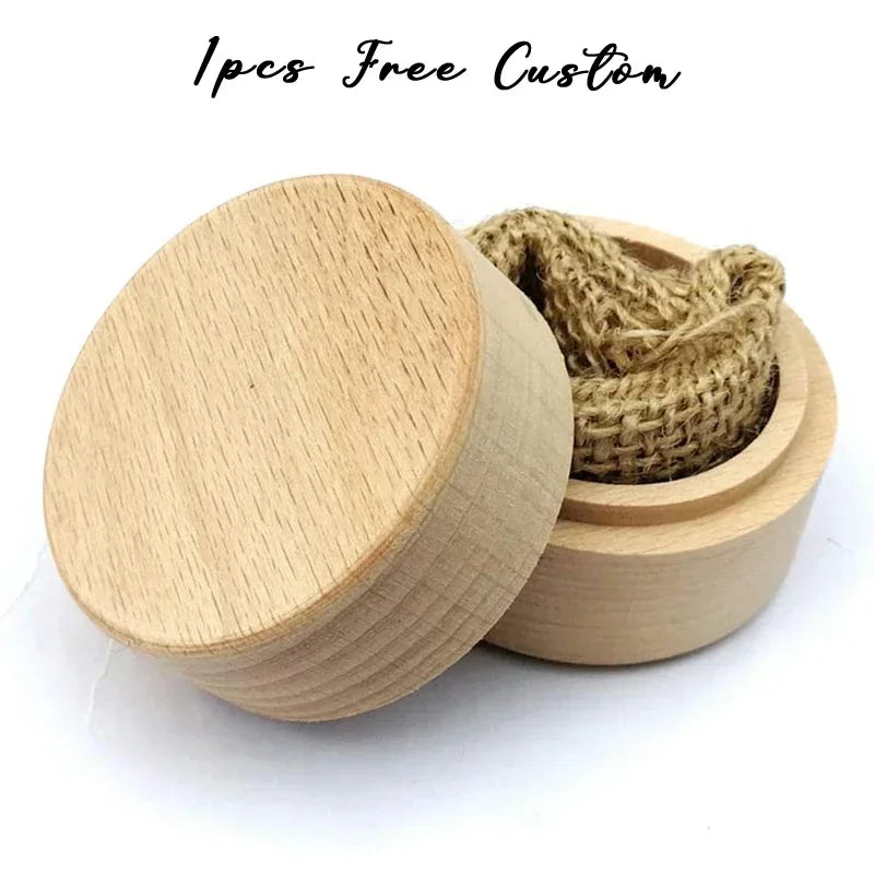 Wood Wedding Ring Box