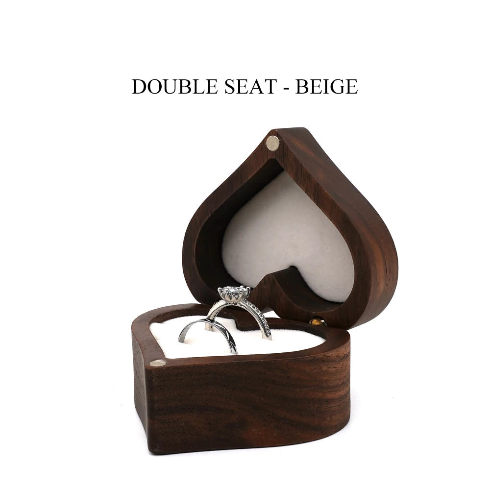 Wooden Engagement Ring Box