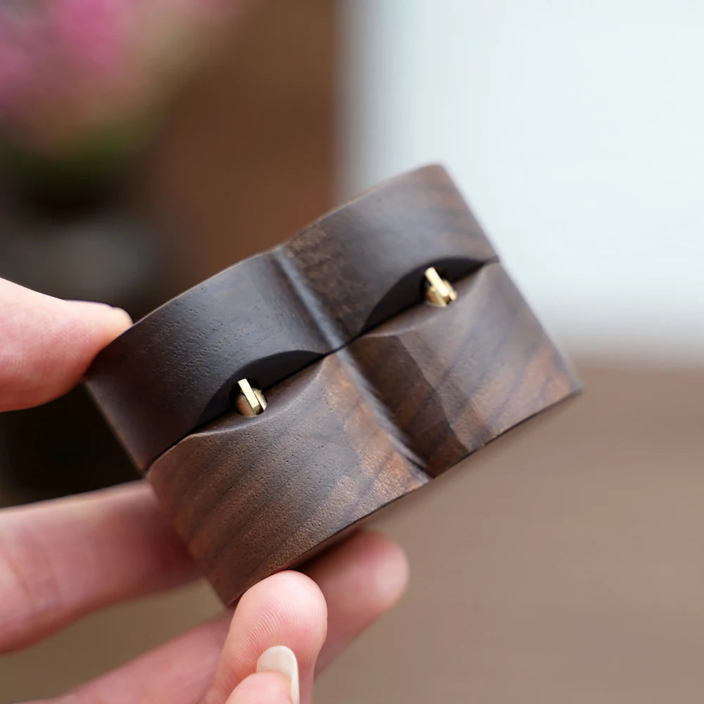Wooden Engagement Ring Box
