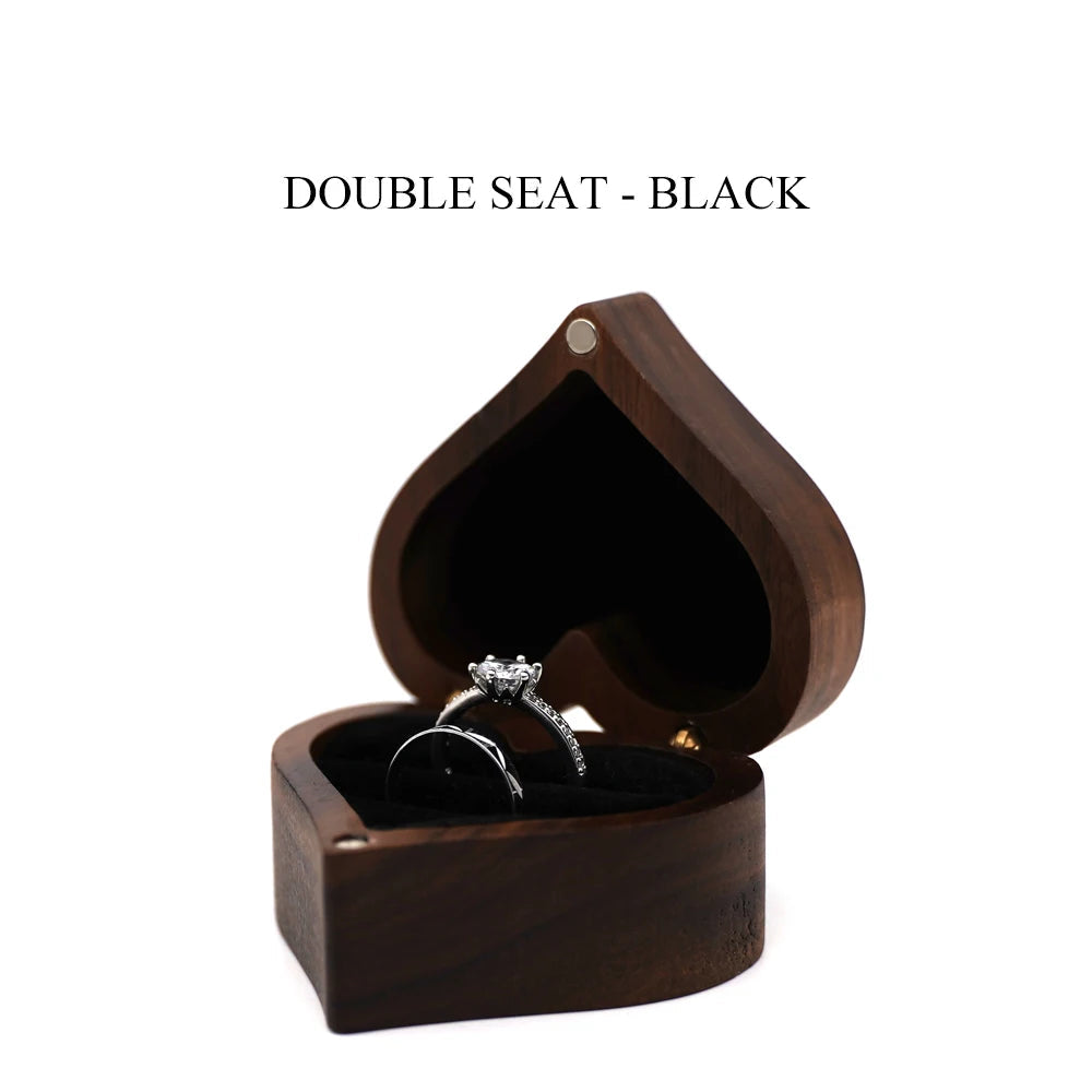 Wooden Engagement Ring Box
