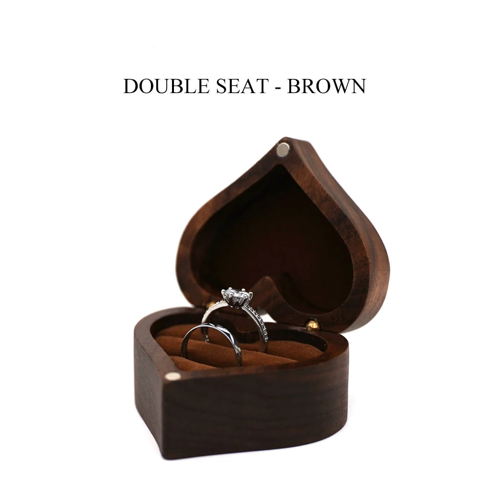 Wooden Engagement Ring Box