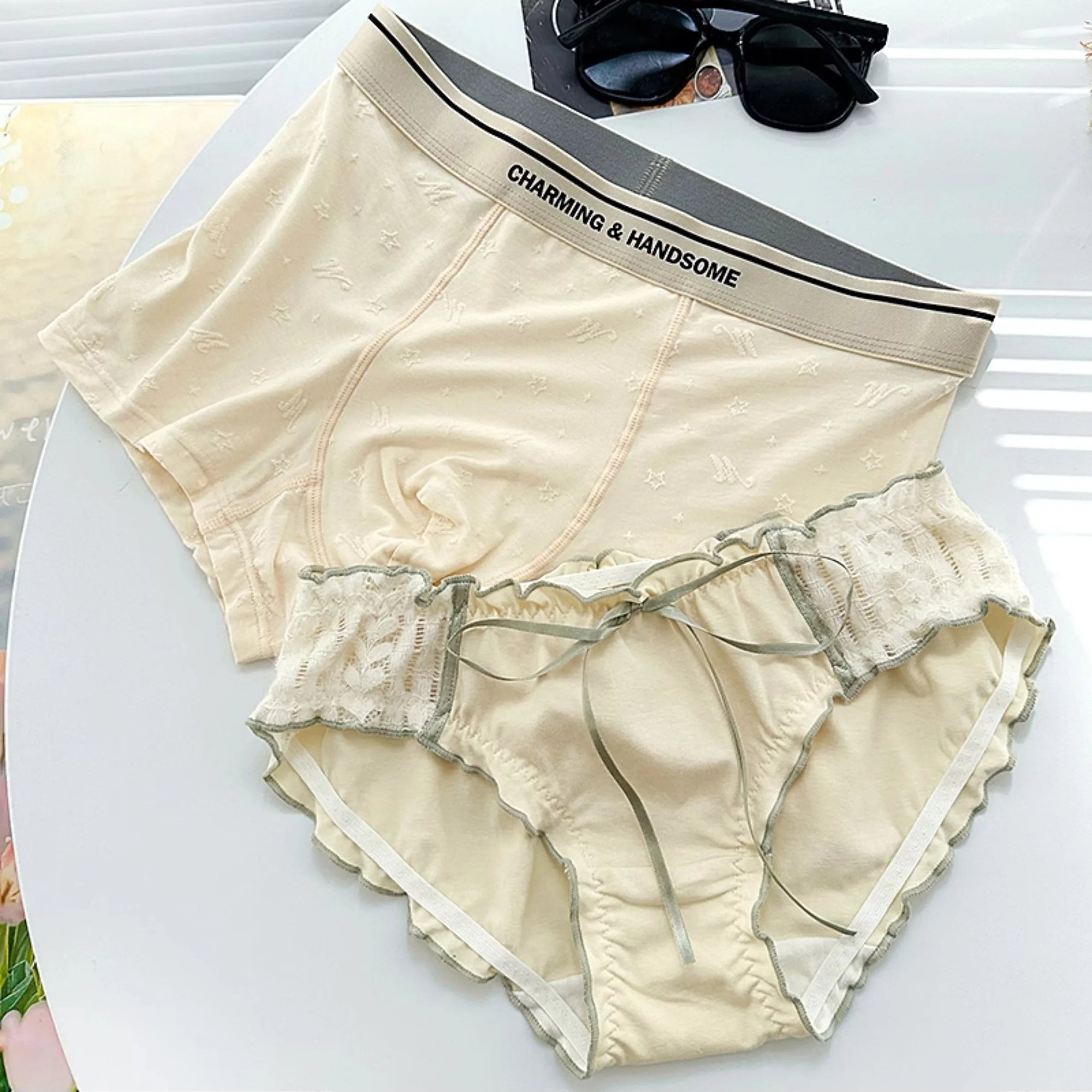 Yellow Couple Underwear