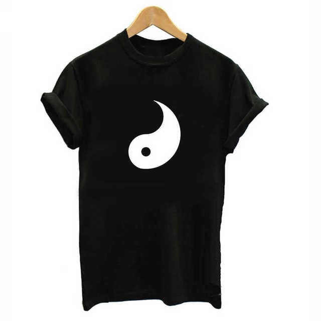 Ying yang shirt for couples