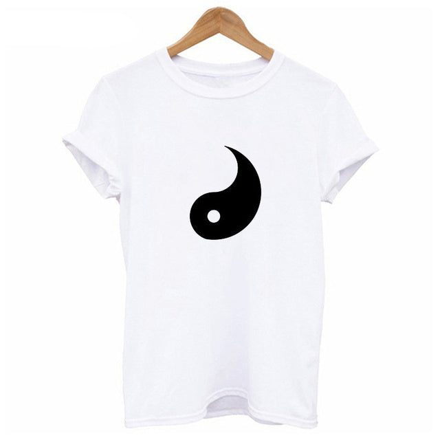 Ying yang shirt for couples