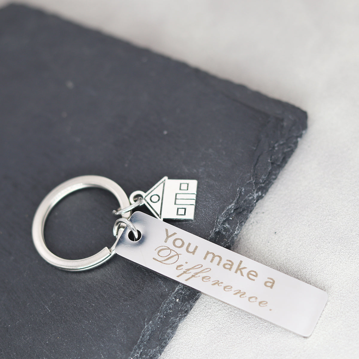You Make a Difference Keychain