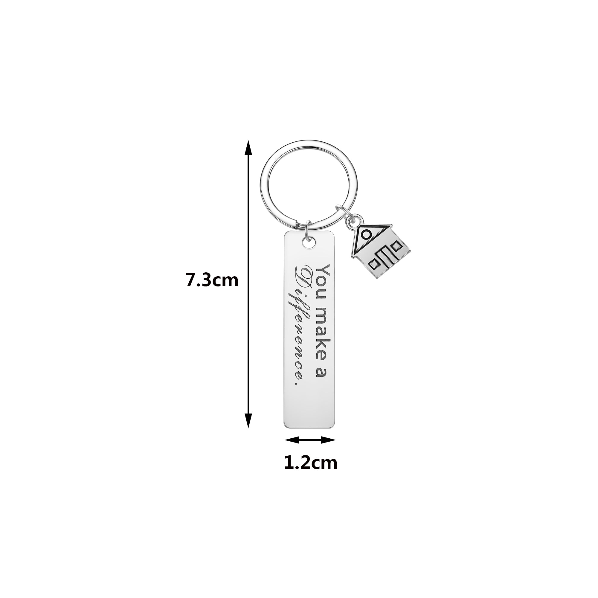 You Make a Difference Keychain