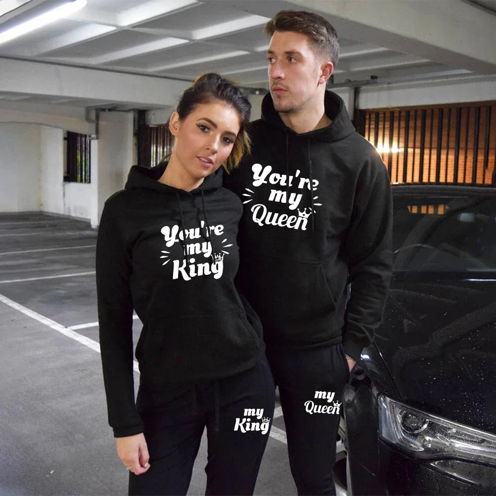 His and online hers matching tracksuit