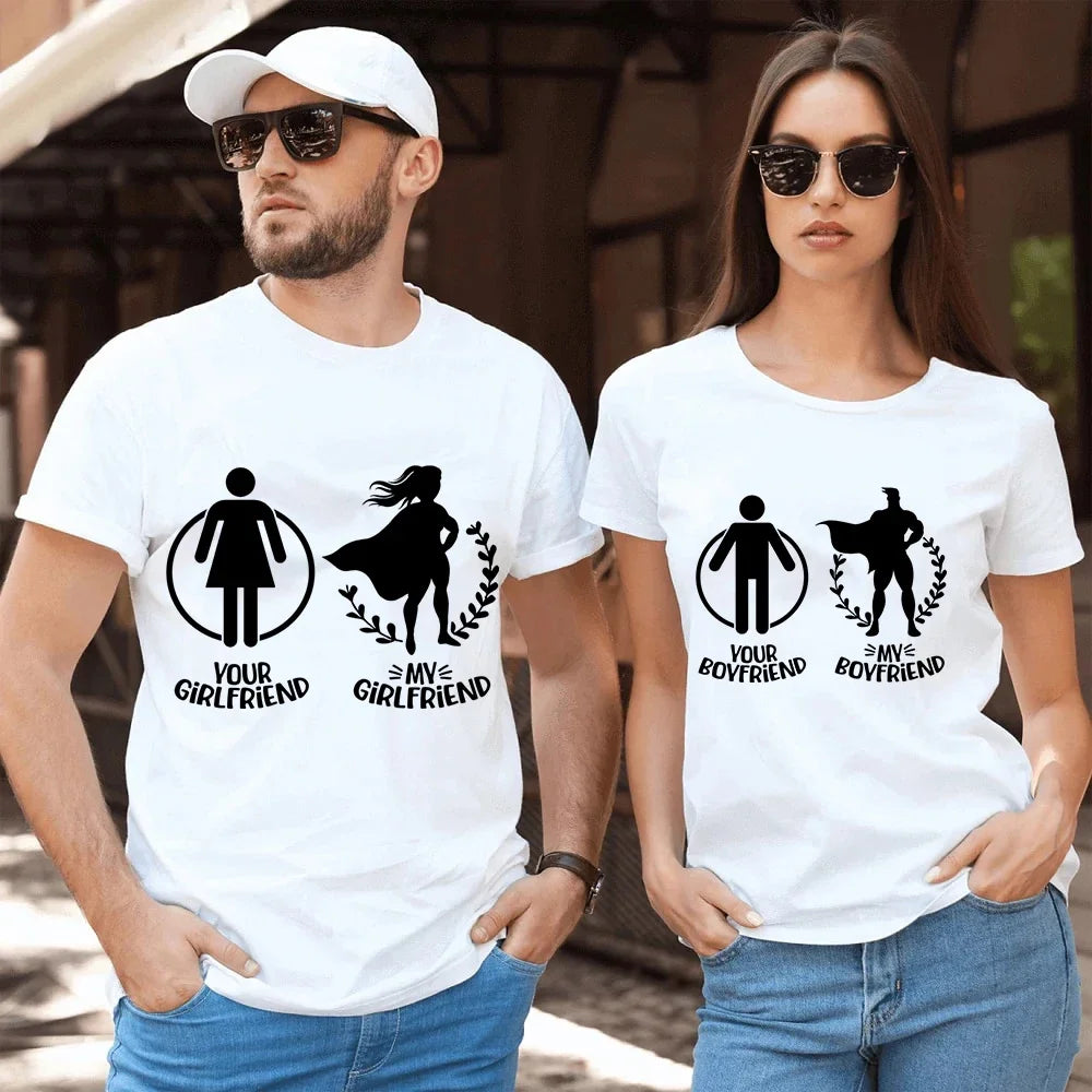 Your Girlfriend My Girlfriend shirts