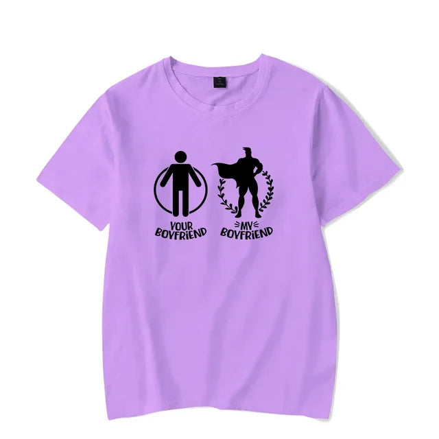 Your Girlfriend My Girlfriend shirts