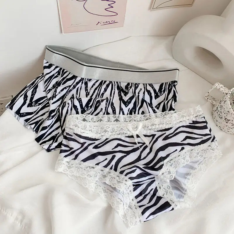 Zebra Couple Underwear