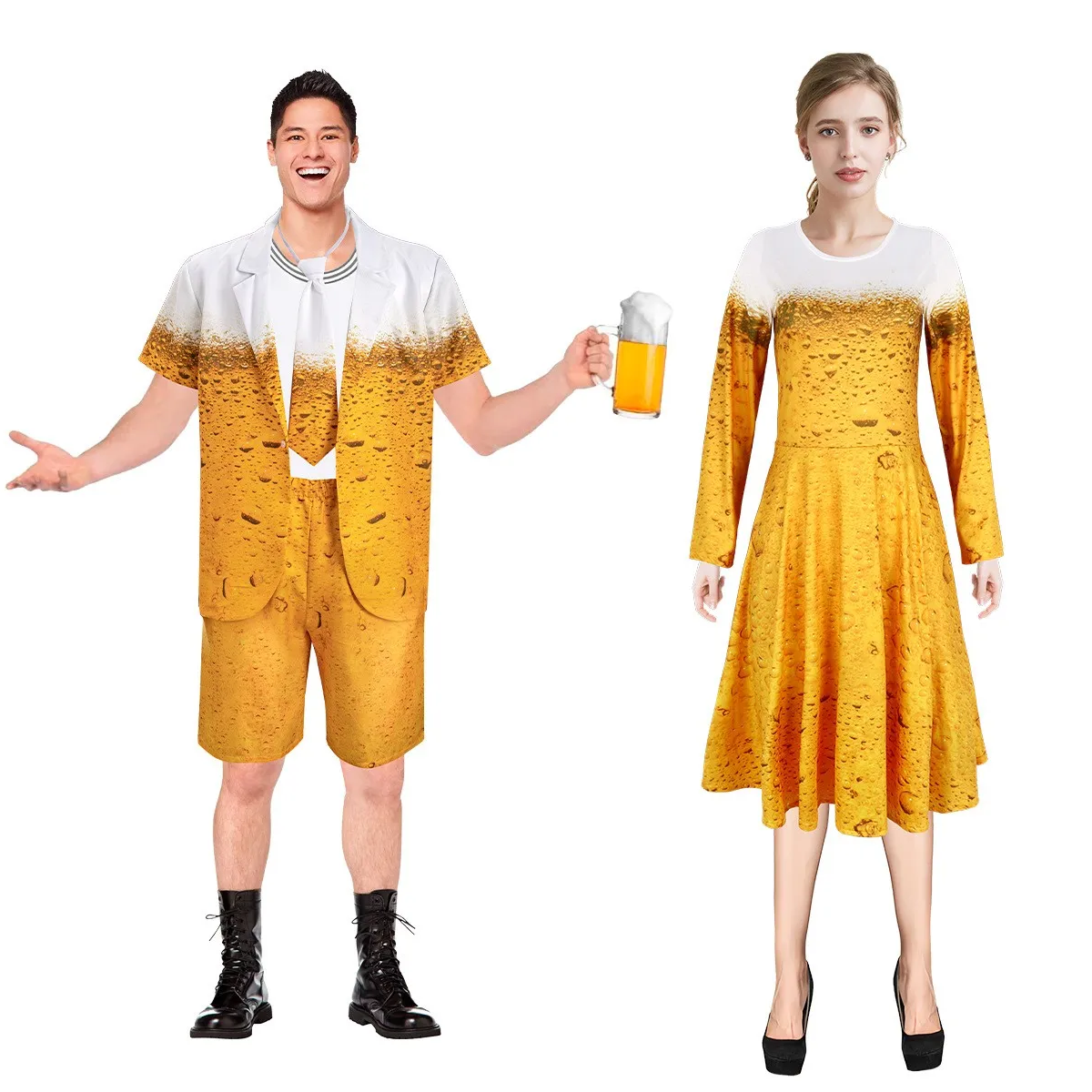 Couples Halloween Costumes Beer