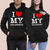 Boyfriend and Girlfriend Matching Hoodies