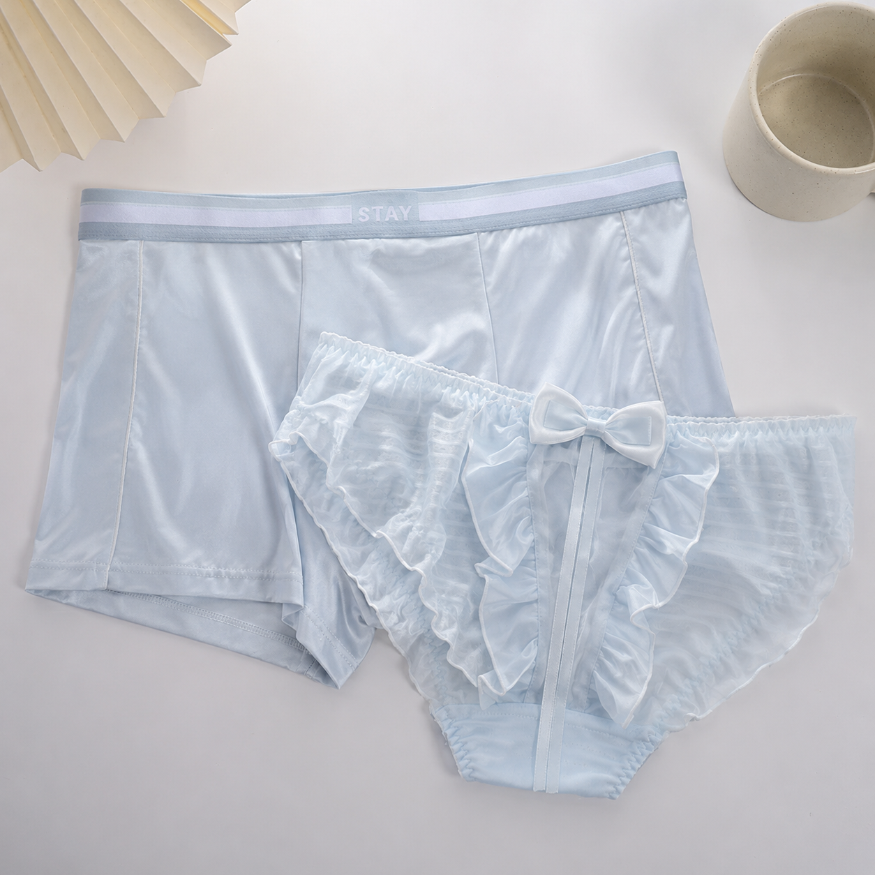 Pastel Matching Couple Underwear