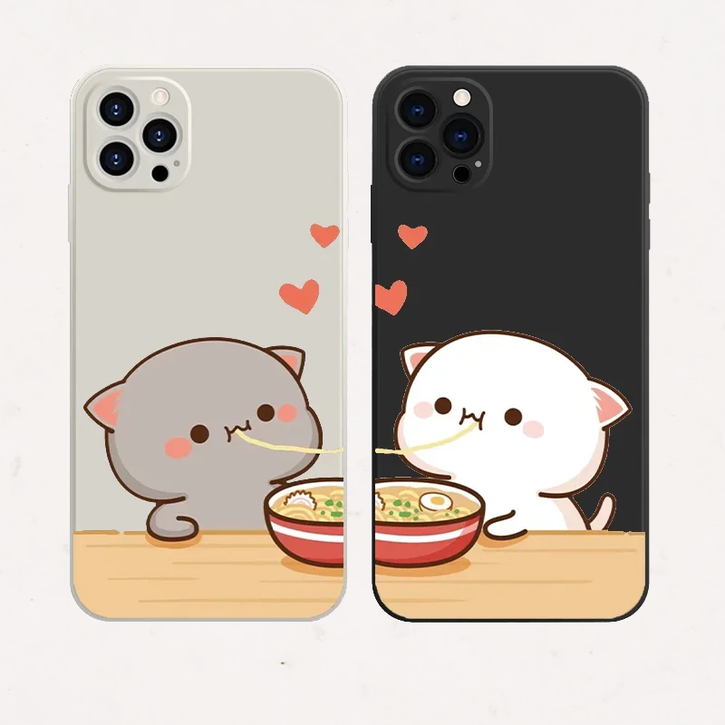 Funny Cat Couple Phone Case