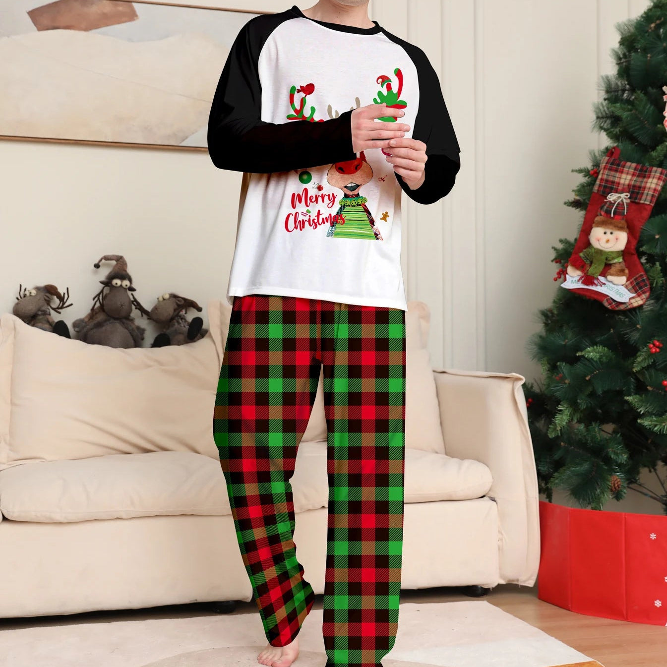 Christmas Pajamas Couple