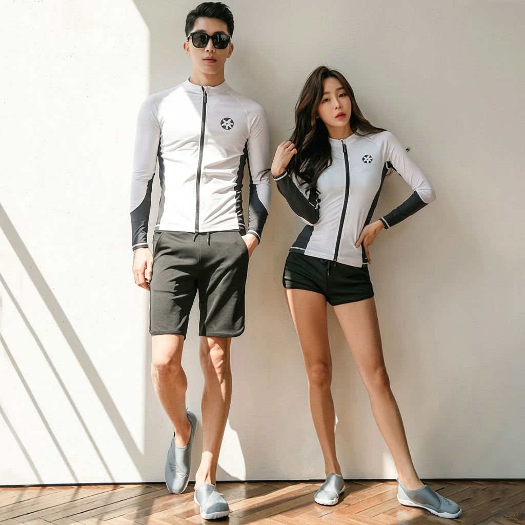 Couple Bathing Suit