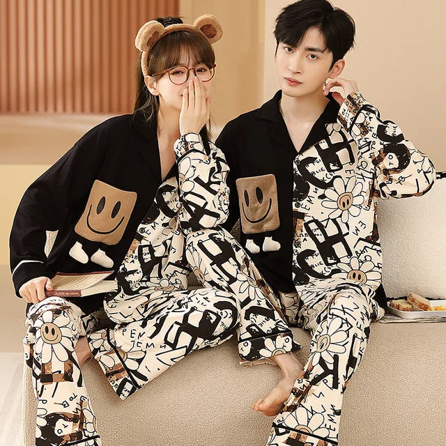 Couple Cotton Pajamas