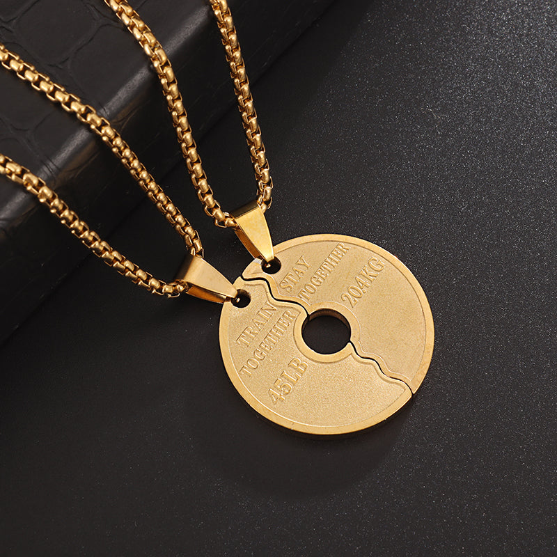 Couple Fitness Necklaces