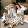 Couples Pajamas Set Stripe