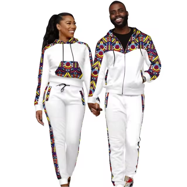 Couple track suits