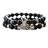 Couple crown bracelets