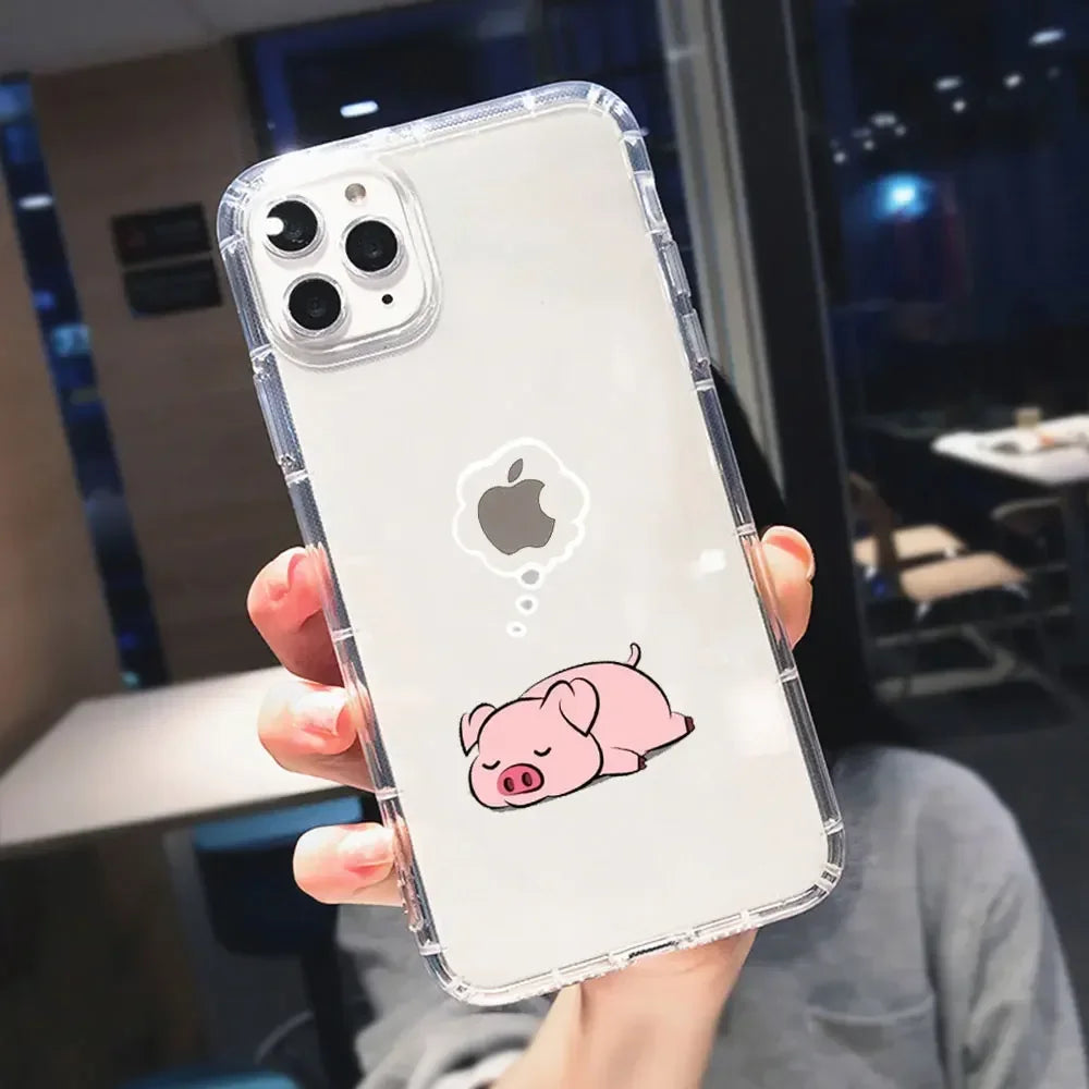 Cute Animals Couple Phone Cases