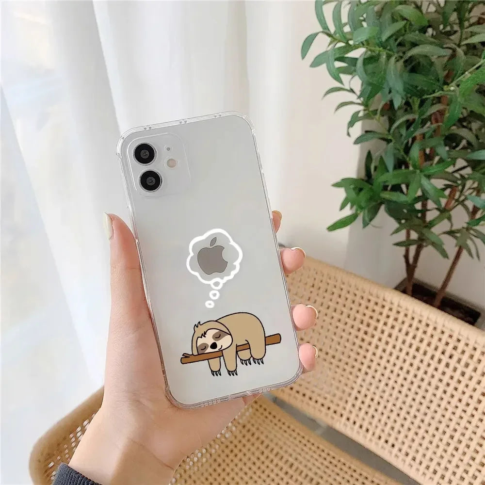 Cute Animals Couple Phone Cases