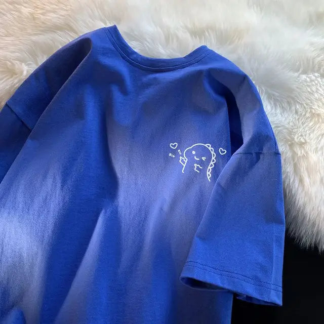 Dino Cute Matching Shirts for Couples