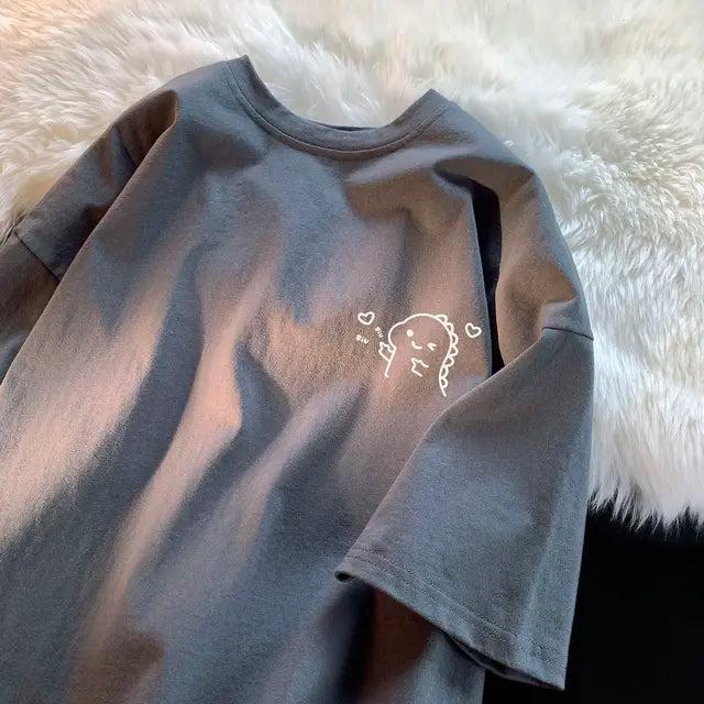 Dino Cute Matching Shirts for Couples