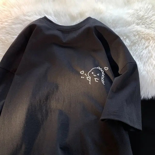 Dino Cute Matching Shirts for Couples