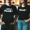 Peace Funny Couple Shirts