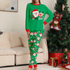 Green Christmas Pajamas Couples